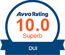 Avvo 10.0 Rating | DUI